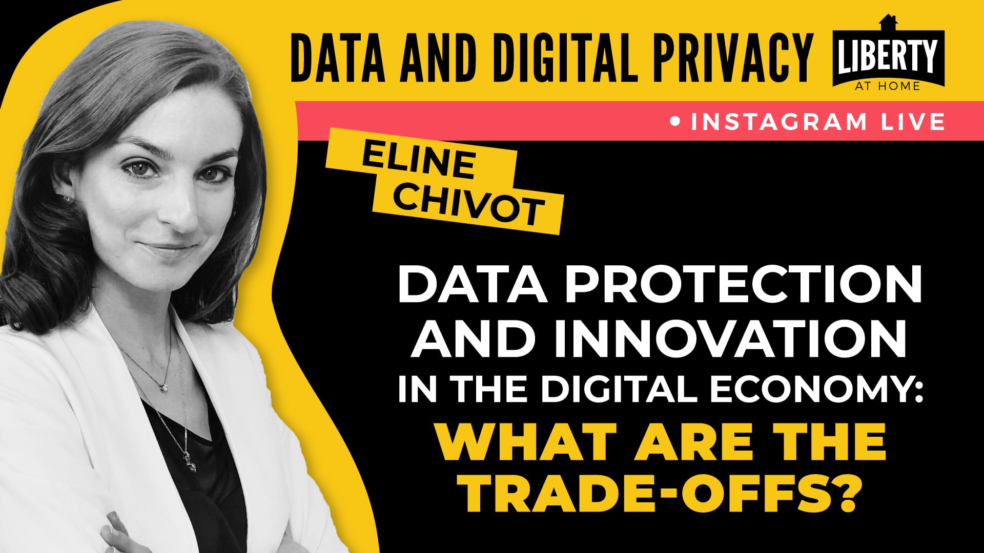 Eline Chivot will discuss the trade-offs between data protection and innovation in the digital economy